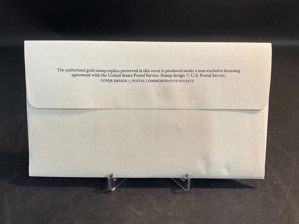 1993 PCS Circus Ring Master 29¢ FDC 22K Gold Stamp Replica - Image 2 of 3