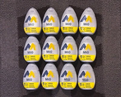 Mio Lemonade Flavor Liquid Water Enhancer, 3.24 oz - 12 Pack