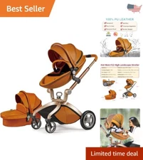 Modern Baby Stroller: Adjustable Seat Height Angle - Four-Wheel Shock Absorption