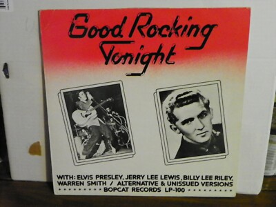 ''Good Rocking Tonight'' BOBCAT BLP 1100  Elvis Jerry Lee  UNPLAYED-FR- ELVIS-B-2