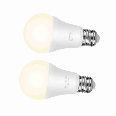 LED Neon Light Bulb 600lm 180° Strahlwinkel Aluminium E26/E27 2 Stück