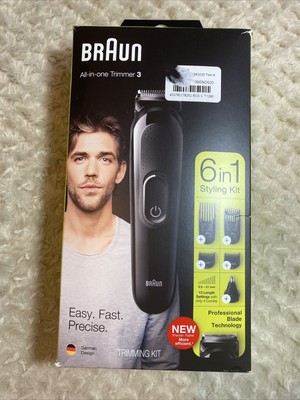 braun 6in1 beard trimmer and hair clipper mgk 3021 3221