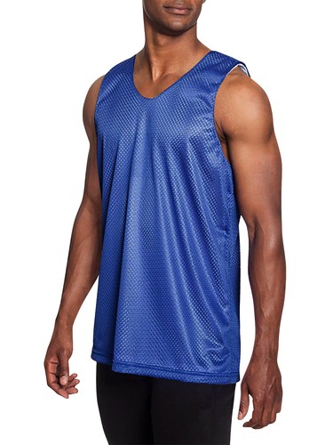 Herren Basketball Trikot Netz Tank Top Premium Übung Sport Team Wendbar - Bild 37 von 46