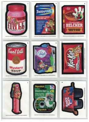 2021 TOPPS WACKY PACKAGES JANUARY Monthly 20 Sticker Card Variant