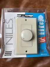 Niles Audio SCW-1D 1S Stereo Wall-Mount Volume Control Box bone USA