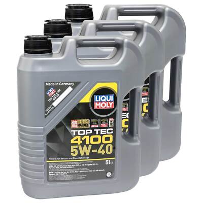 INSPEKTIONSKIT FILTER LIQUI MOLY ÖL 5L 5W-40 Für Fiat 500 312_ 1.4 169