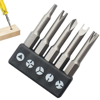 5PCS Special-Shaped Screwdriver-Set U Y Shape Triangle Screwdriver Bit Tool