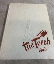 torch yearbook 1952 springhill college mobile alabama