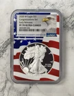 2020 W American Silver Eagle Congratulations Early Releases PF70 Ultra Cameo