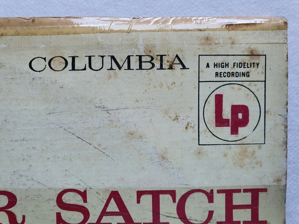 LOUIS ARMSTRONG AMBASSADOR SATCH 1959 HI-FI MONO UNIQ CVR & ERRORS CHILEAN PRESS - Image 3 of 4