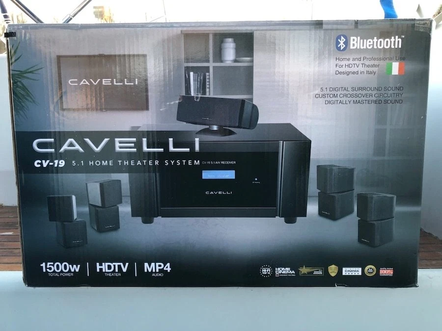 Cavelli home theater system sales