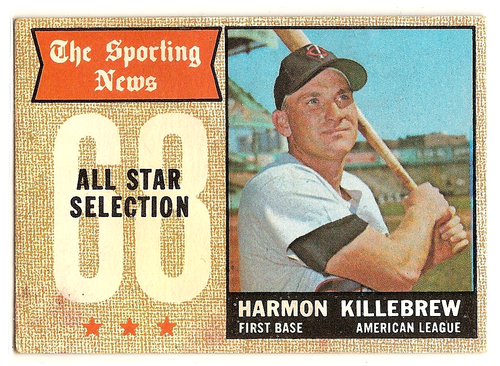 Harmon Killebrew 1968 Topps #361 All Star EX st Minnesota Twins HOF