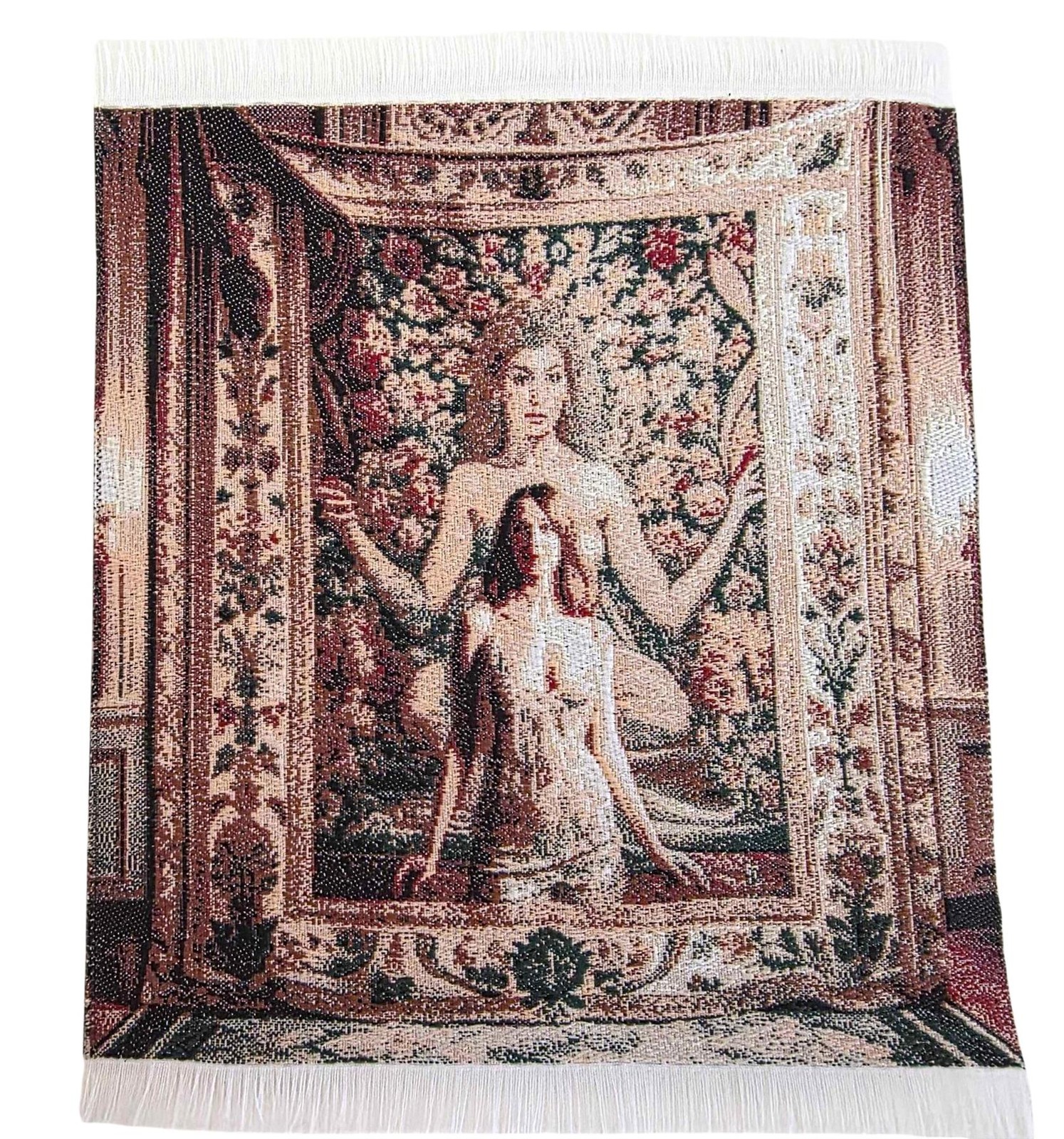 Dolls House Aphrodite Goddess Tapestry Floor or Wall Decor Miniature Accessory