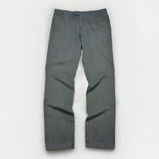 J. McLaughlin Chino Pants 36x34 Gray Cotton Made in Portugal Straight Leg