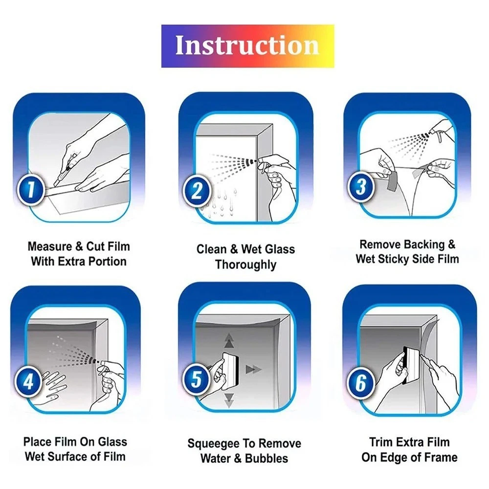 Película autoadhesiva para ventanas de color arco iris que cambia de color dicroico