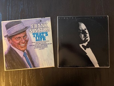 FRANK SINATRA - That's Life LP 1020 MONO VINTAGE & Trilogy LP 3FS 2300 Original