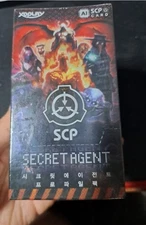 SCP AI Card Secret Agent Profile Pack 20 Packs 1 Box Korean