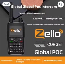 Raicall DG6300 4G LTE Network Radio 6800mAh Battery Zello PTT IP68 Waterproof
