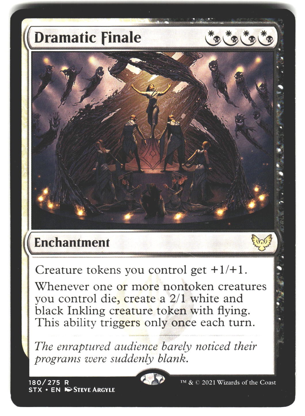 Dramatic Finale R Prerelease Cards PRE Foil 180 MTG LP