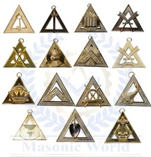 MASONIC REGALIA ROYAL ARCH OFFICERS JEWELS ENGLISH CONSTITUTION BRAND NEW