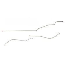 62-64 CHEVY BEL AIR, BISCAYNE, IMPALA, V8, 3 PIECE 3/8 TANK TO PUMP FUEL LINE OE