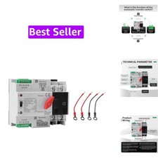 100Amp AC110V Automatic/Manual Transfer Switc...