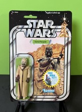 Vintage Kenner Star Wars Sand People Figure Card 20 Back MOC 1978