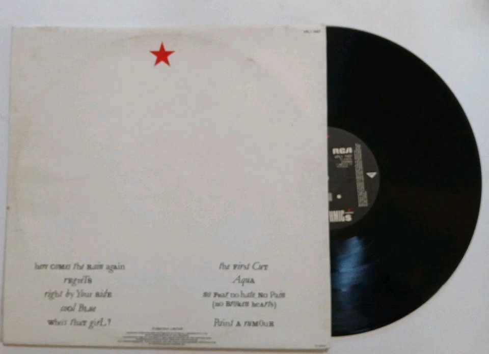 Eurythmics Touch Original Gatefold Vinyl Record With Poster. Excellent Condition - Image 2 of 4