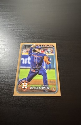 2024 Topps Series 2 - Lance McCullers Jr. #588 Gold /2024