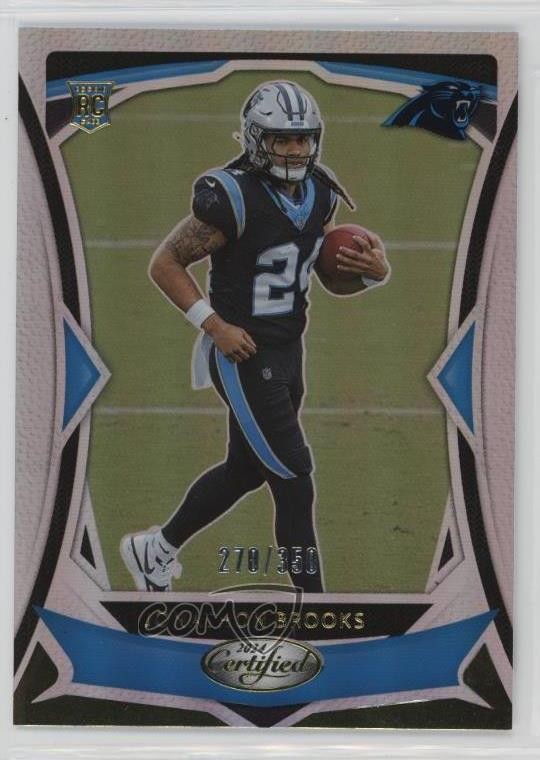 2024 Certified Rookies Mirror /350 Jonathon Brooks #136 1cz3