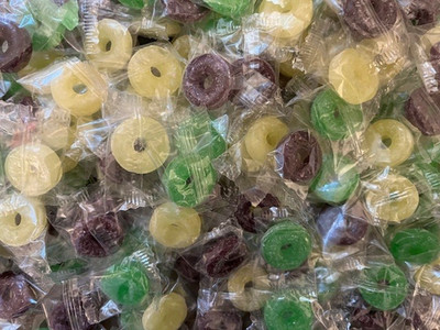 LifeSavers Life Savers WATERMELON/RASPBERRY/ PINEAPPLE Hard Candy- ONE POUND