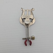 Trumpet Lyre, Clamp-On Nickel Finish