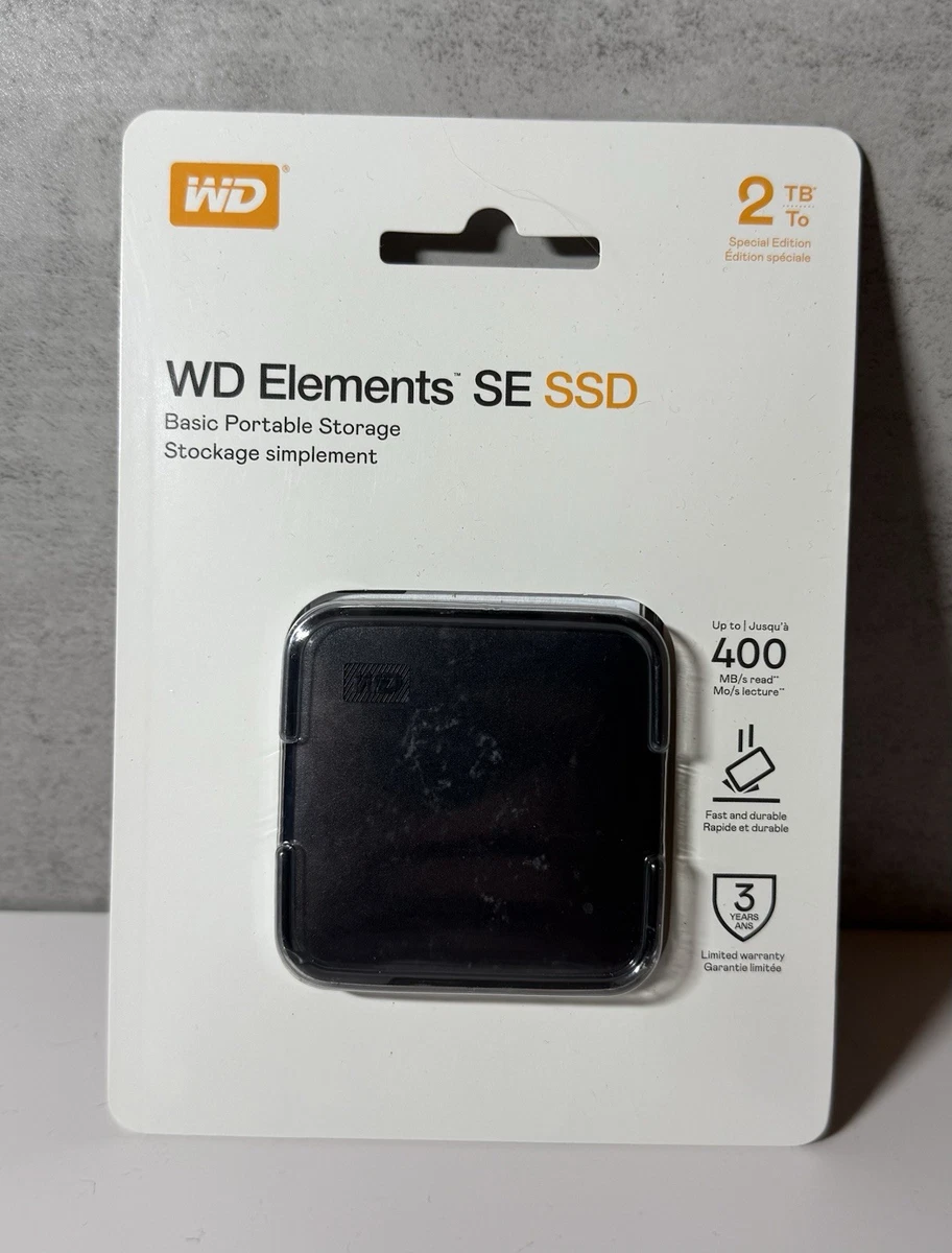 Western Digital USB 3.0 Interface 2TB Storage Capacity Hard Drives