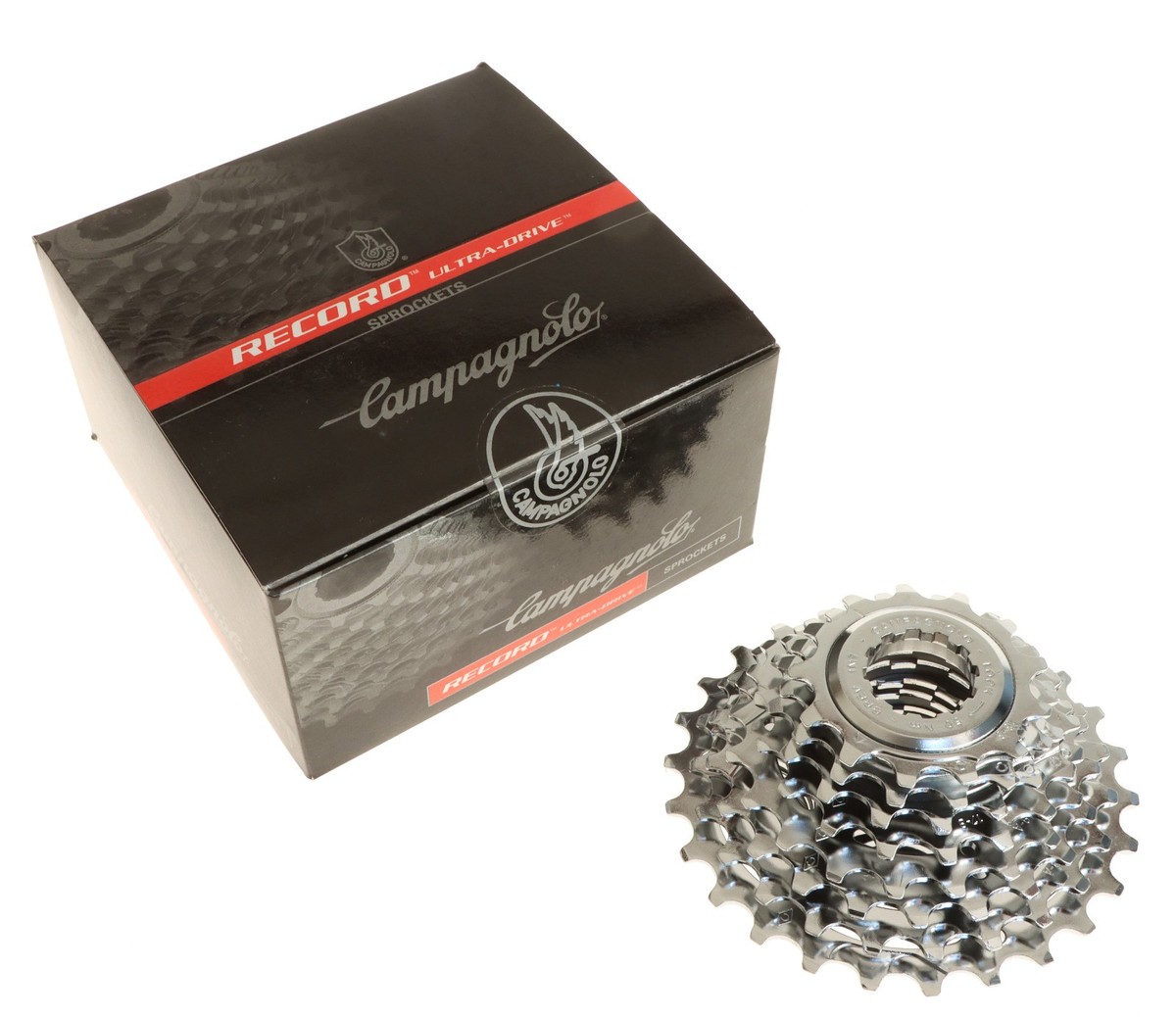 Campagnolo Record 8 Speed Cassette 13/26T Exa-Drive Steel NOS NEW
