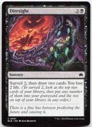 Diresight 91 Common Bloomburrow Magic: The Gathering