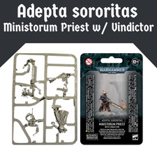 Adepta sororitas Ministorum Priest W/ Vindictor - Warhammer 40k - SoB