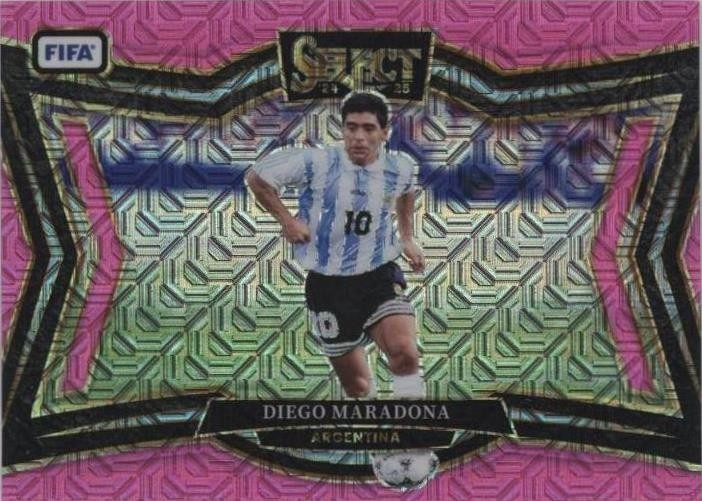 2024-25 Panini Select Fifa - Field Level Diego Maradona #248 Pink