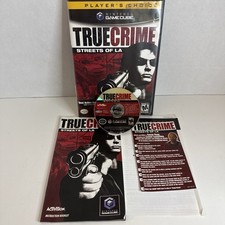 True Crime: Streets Of L.A. (Nintendo GameCube, 2003) CIB, Complete w Manual