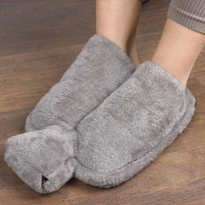 GHZ MANTRA AG Vital Comfort Fußwärmer inkl. Wärmflasche in grau 1,75 Liter