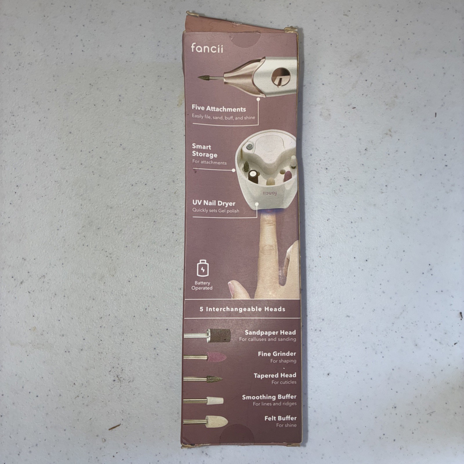 Mynt Mani/pedi Set With UV Dryer New In Damaged Box