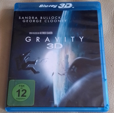 Warner Bros. Gravity 3D Blu-ray 3D Bonus Sandra Bullock/Clooney DE FSK 12