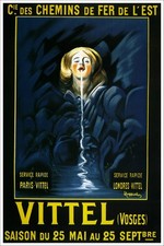 Vittel Artista Leonetto Cappiello Vintage Pubblicità Fine Art Poster Stampa