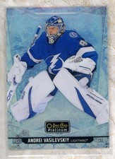 2024-25 O-Pee-Chee Platinum Arctic Freeze #27 Andrei Vasilevskiy /99