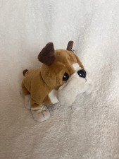 Ganz Webkinz Bulldog HM126 NO CODE Good Condition Smoke Free