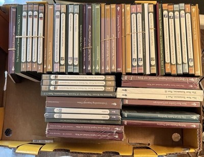 The Great Courses LOT 22 Sets of Guide Books/DVDs/CDs (Many Brand New) History