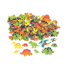 Bulk 500 Pc. Fabulous Foam Dinosaur Self-Adhesive Shapes