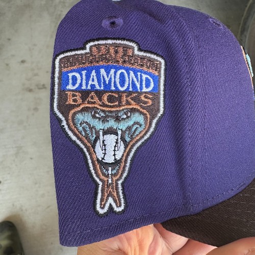 7 3/4 Arizona Diamondbacks Hat Club 1998 Inaugural New Era 59fifty Fitted Hat - Picture 2 of 3