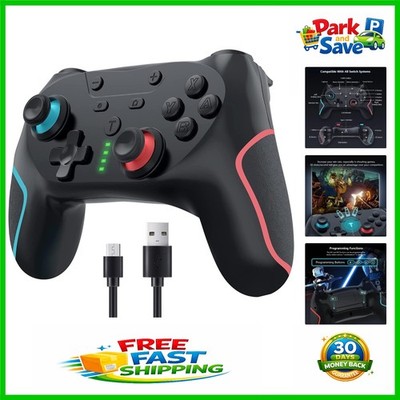 Wireless Controller for Nintendo Switch & Lite - Turbo Speed & Customizable F...