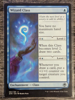 MTG: Wizard Class (Adventures in the Forgotten Realms)(UNCOMMON)