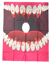 Halloween Photo Banner Zombie Flag Backdrop Background 38"x50"